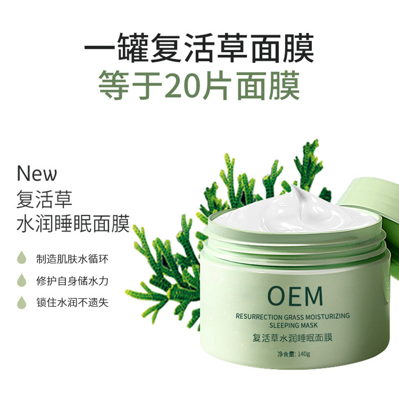 薇旖美_复活草睡眠面膜OEM